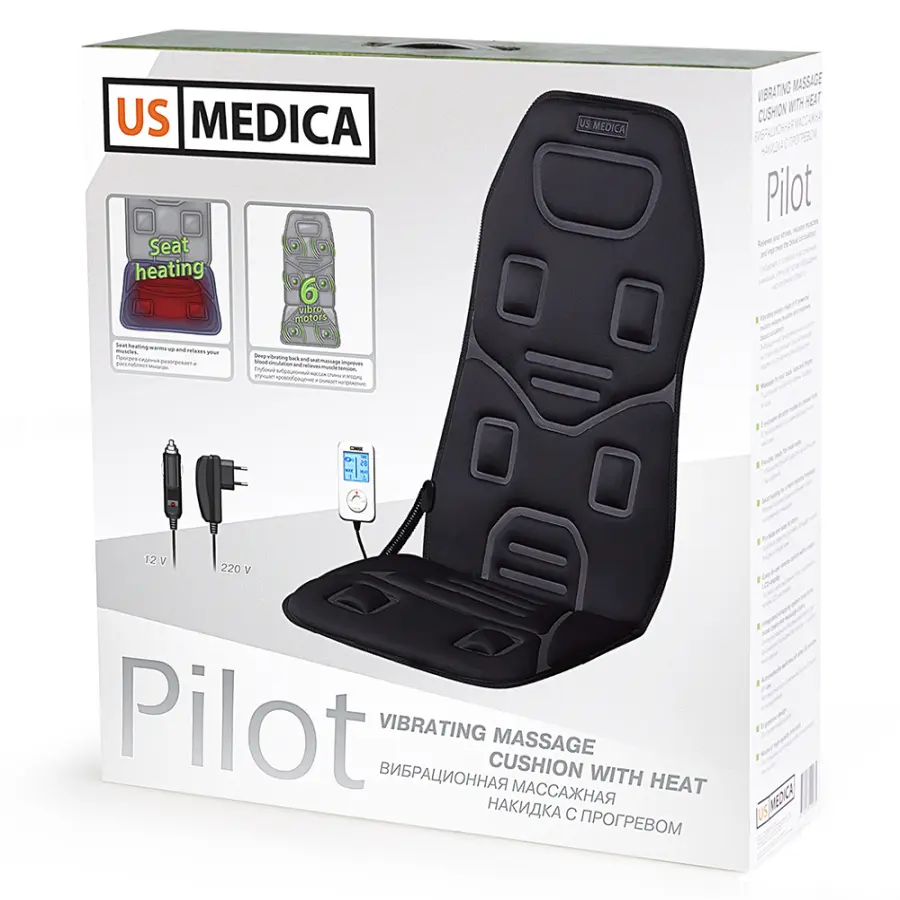 Автомобильная массажная накидка US-MEDICA Pilot